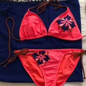 Hawaiian Floral Bikini
